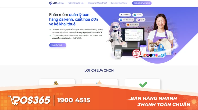 MISA eShop - Quản trị t&agrave;i ch&iacute;nh, kế to&aacute;n chặt chẽ