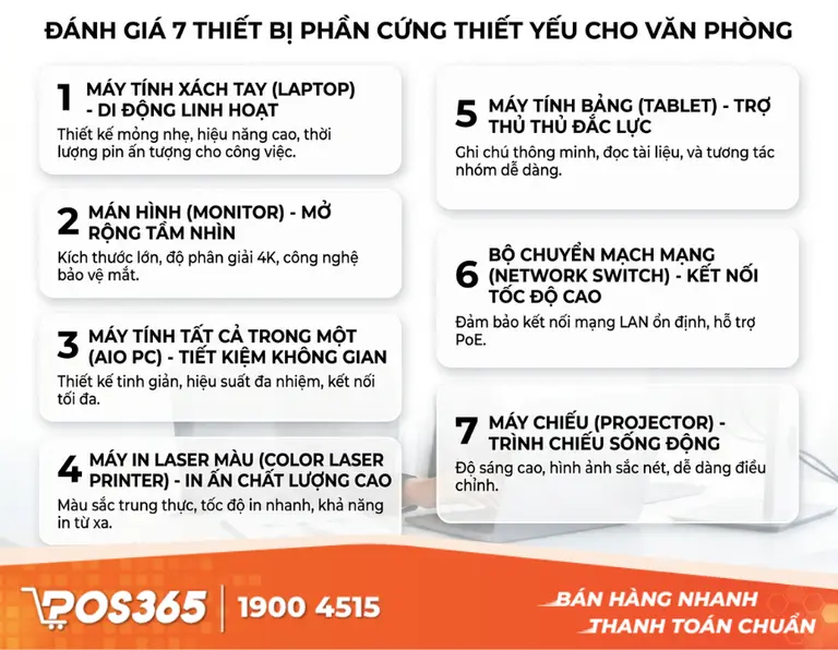 Review 7 dòng máy tính tiền quán nhậu đáp ứng tốt hiệu suất