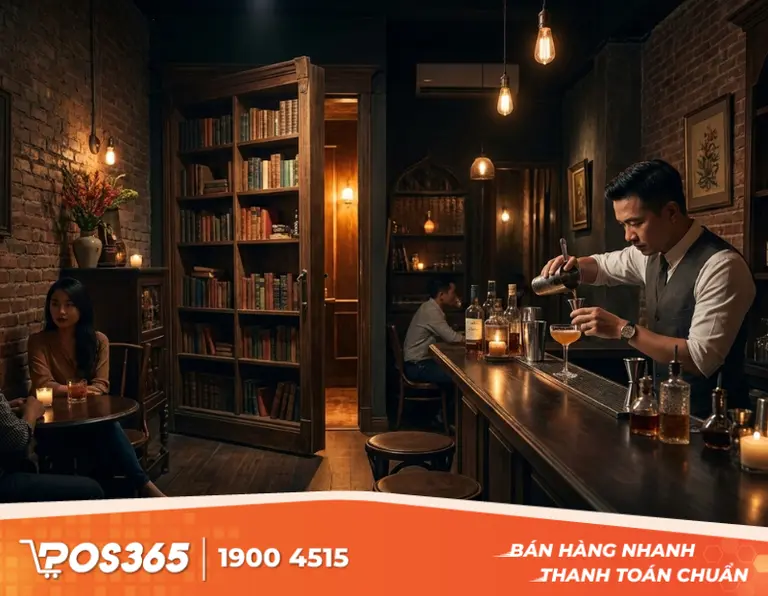 Speakeasy Bar (Không gian ẩn mình)