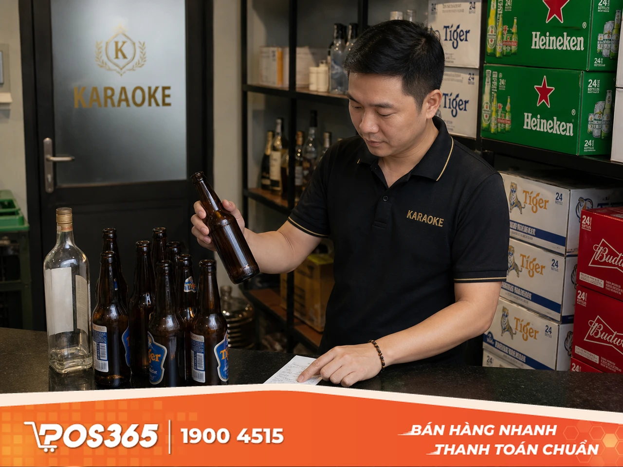 Áp dụng quy tắc "Đối soát vỏ chai rỗng và bao thuốc lá đã khui"