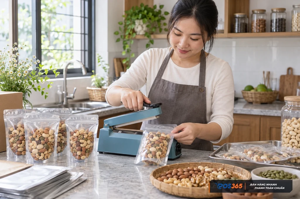 Bán đồ ăn vặt healthy online