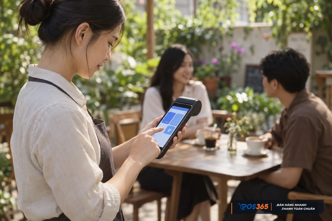 Bán hàng di động cho quán cafe tại nhà