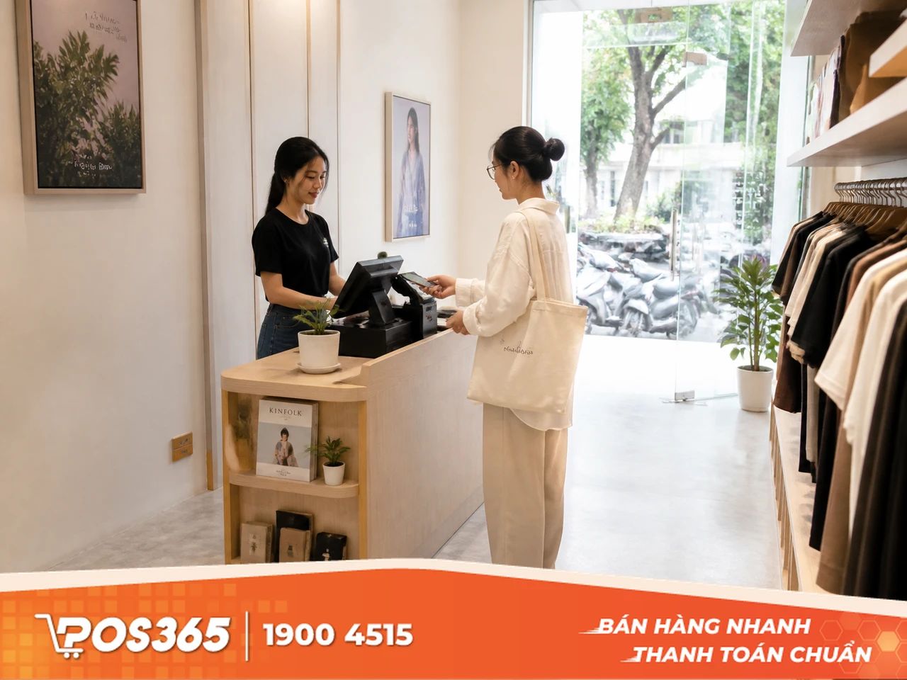 Bàn thu ngân mini cho không gian nhỏ
