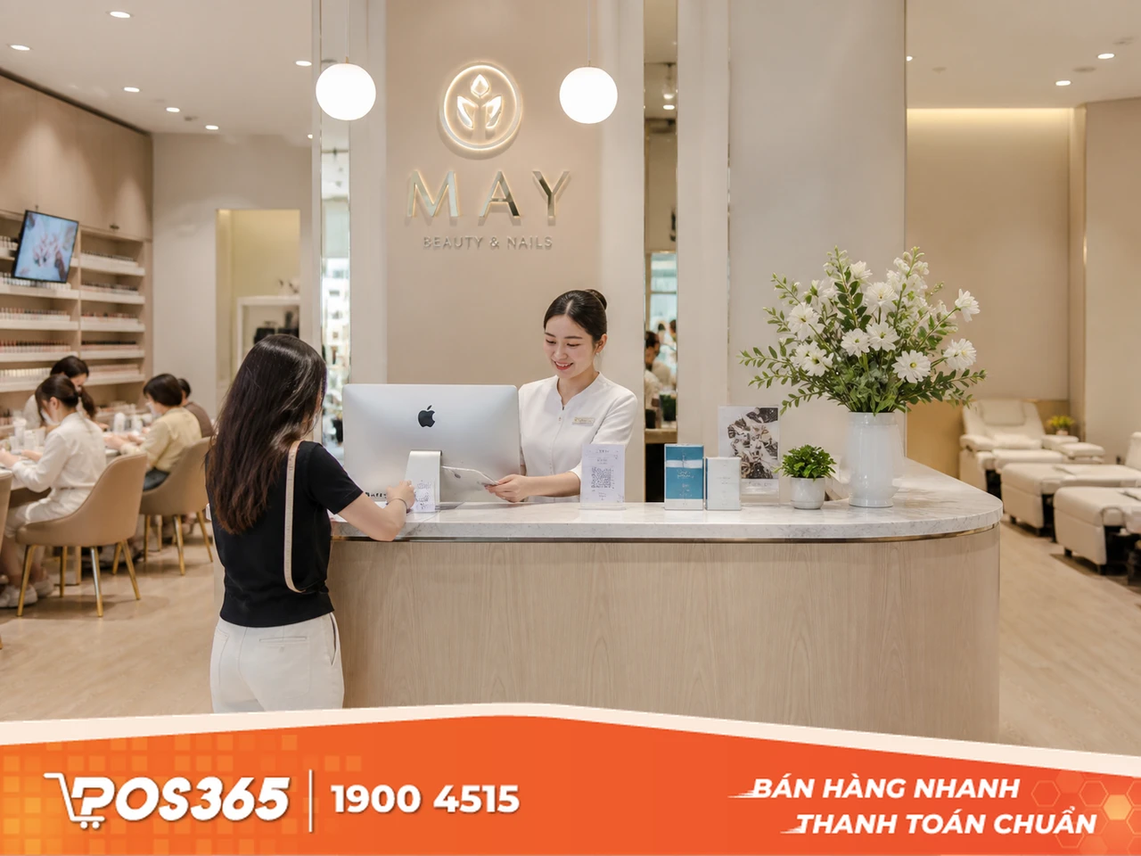Bàn thu ngân siêu thị, tạp hóa
