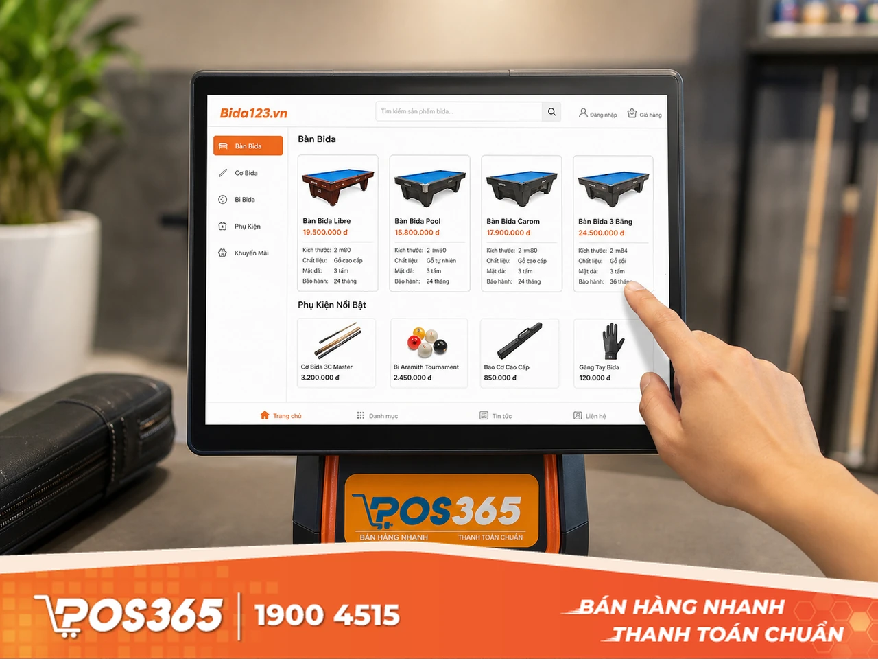 Bida123.vn - Kênh cung cấp bàn và phụ kiện bida trực tuyến đa dạng