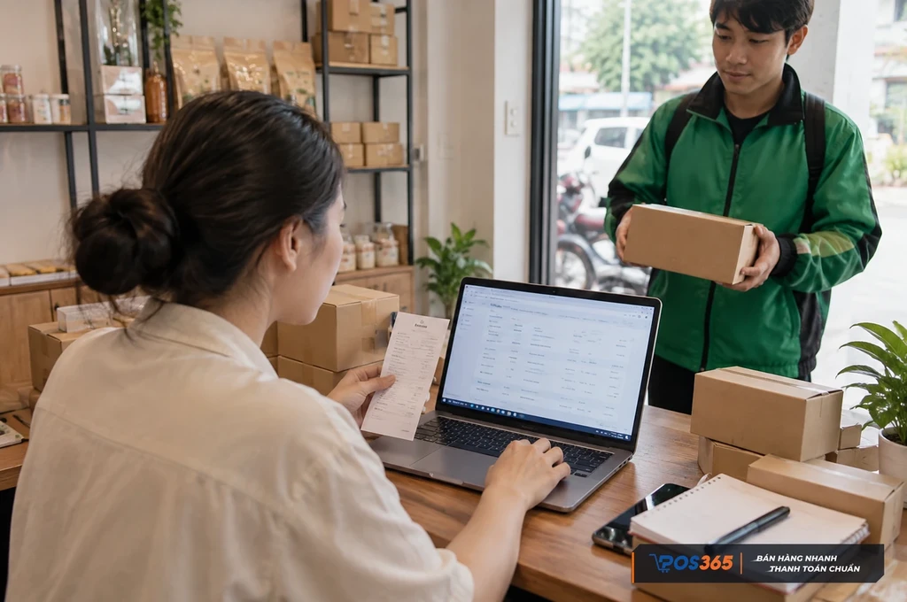 Biểu phí giao hàng và quy định phụ phí Grab COD 2026