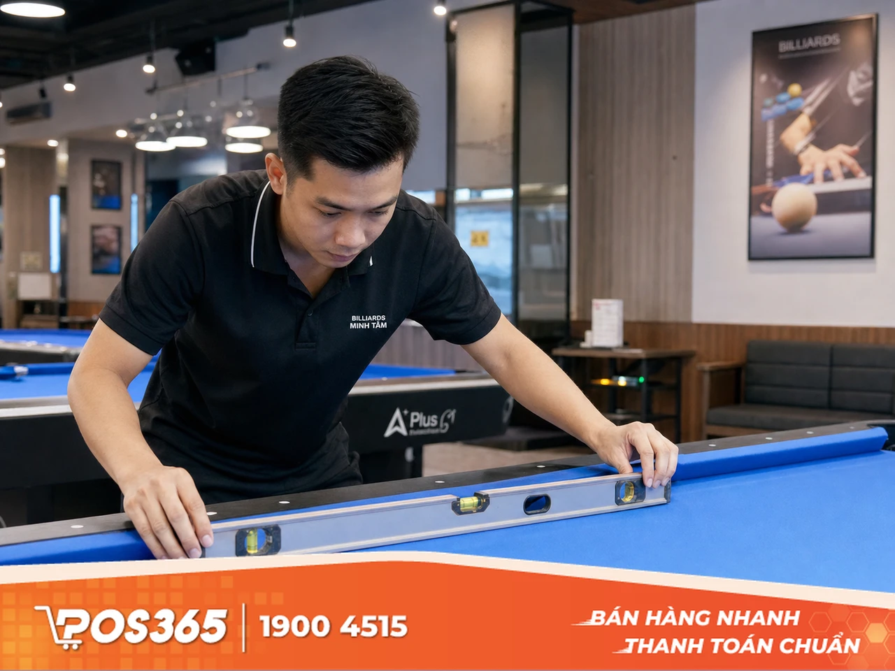 Billiards Minh Tâm - Dịch vụ chăm sóc khách hàng và bảo trì uy tín