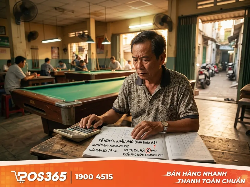 Bỏ qua gi&aacute; trị thu hồi (thanh l&yacute;) khi lập kế hoạch khấu hao