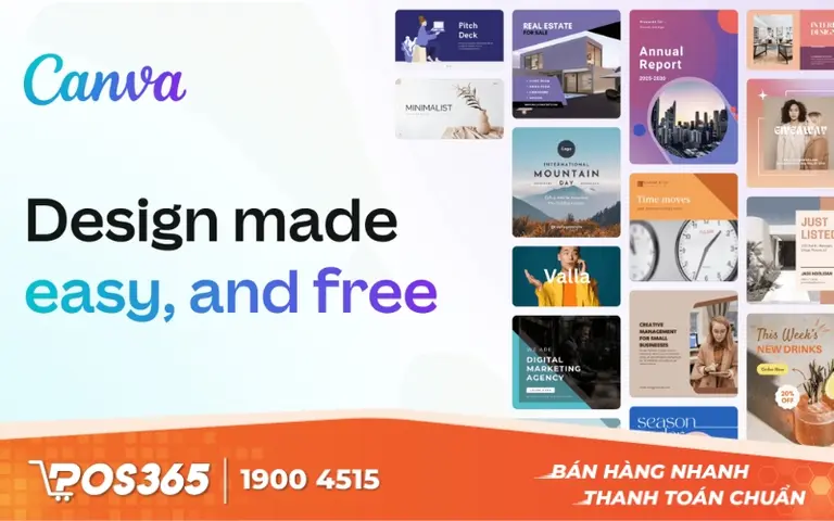 Canva - Phần mềm thiết kế menu online miễn phí