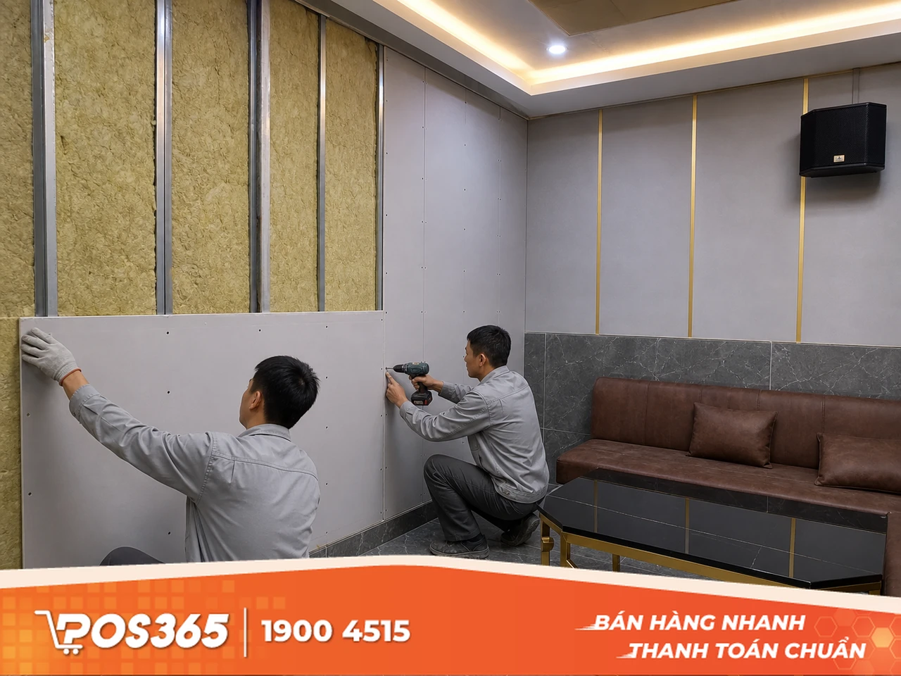 Chi phí thi công cách âm, tiêu âm & nội thất chuẩn PCCC 2026