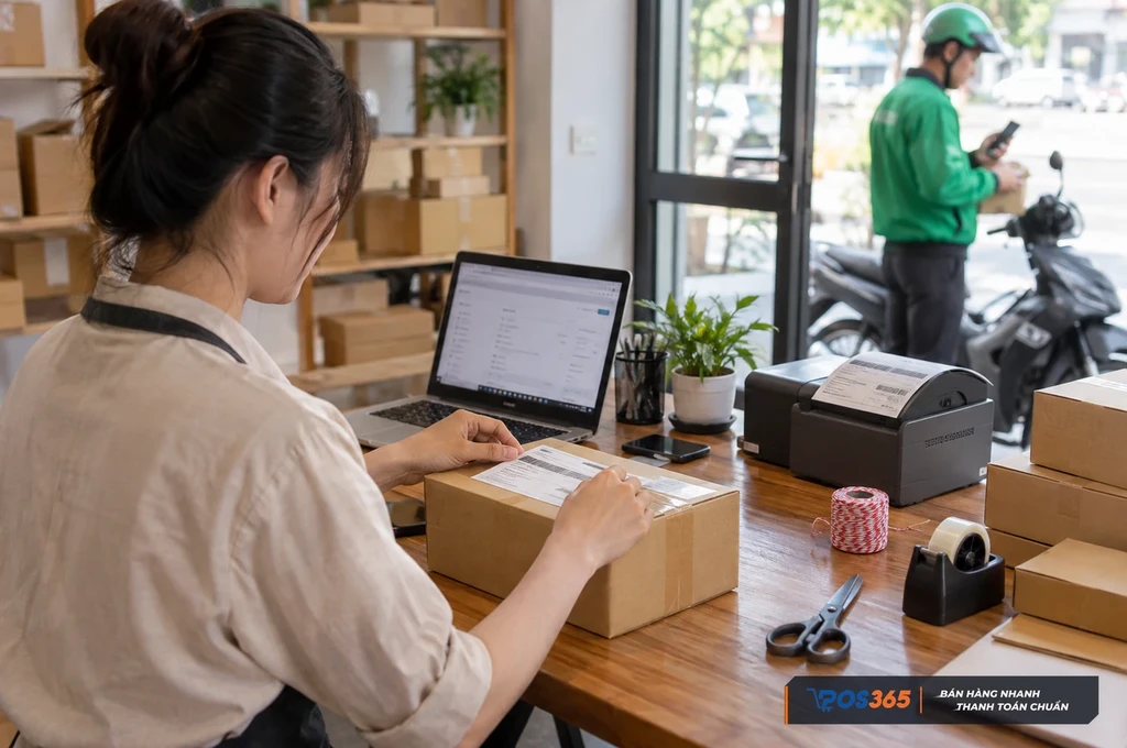 Chuẩn bị hóa đơn và niêm phong hàng hóa đúng quy chuẩn