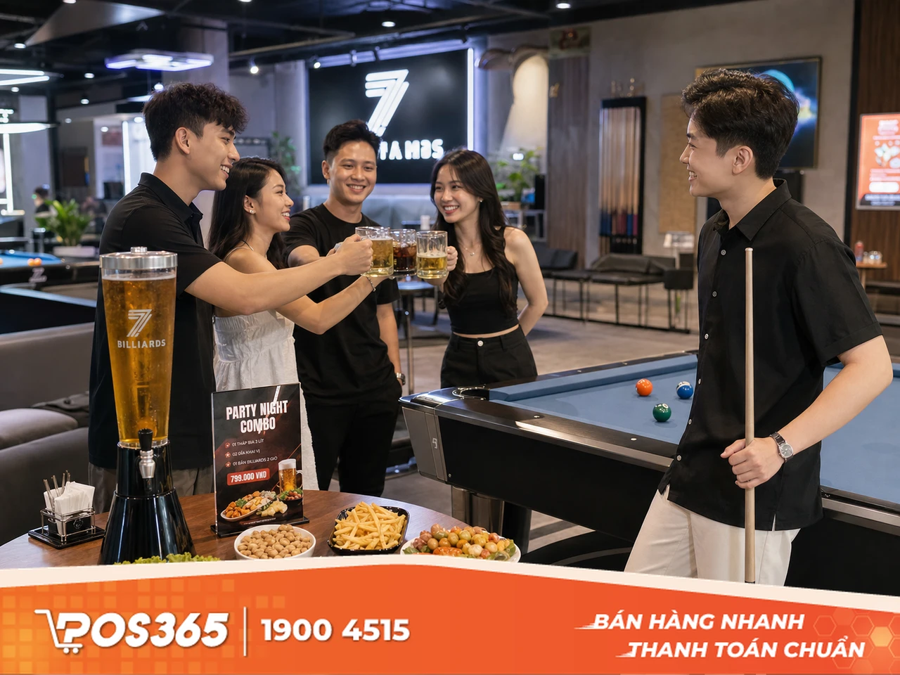 Combo "Party Night" cho nhóm bạn cuối tuần