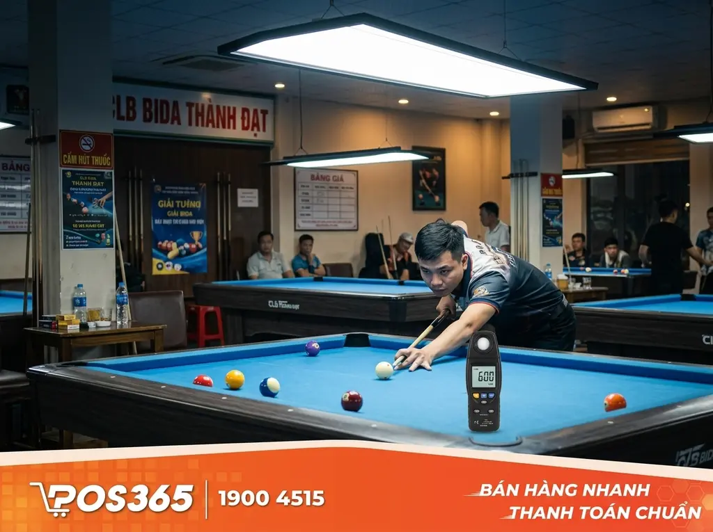 Cường độ ánh sáng và độ rọi chuẩn (Lux)
