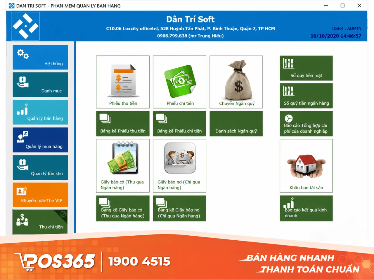 DanTriSoft - Ph&ugrave; hợp cho cửa h&agrave;ng b&aacute;n sỉ truyền thống