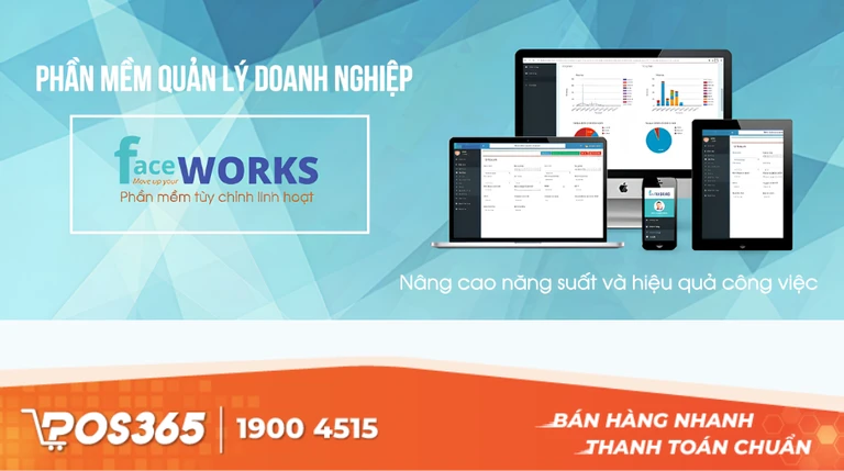 Faceworks - Phần mềm quản trị x&acirc;y dựng t&ugrave;y biến cao
