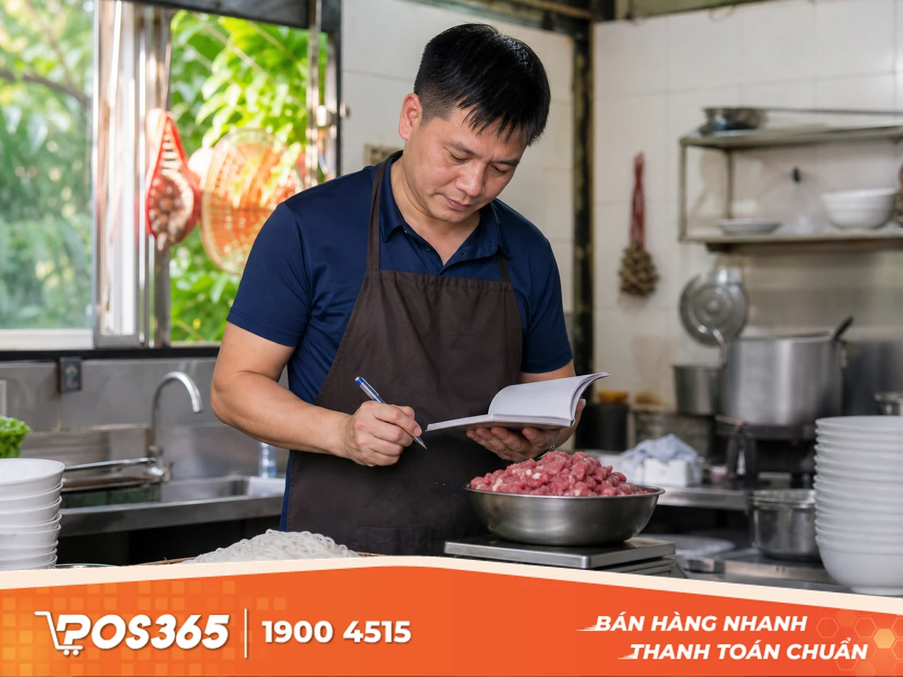 Giải pháp kiểm soát hao hụt cho quán phở