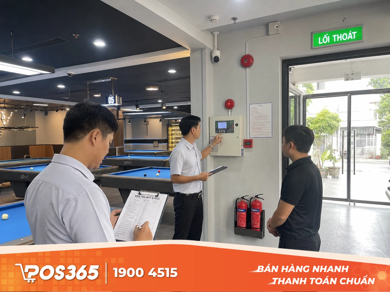Hoàn tất thủ tục xin giấy phép ANTT và PCCC