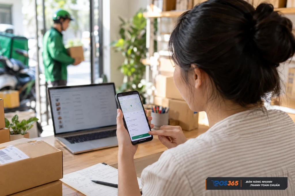 Hướng dẫn 5 bước đặt đơn ship COD GrabExpress trên điện thoại
