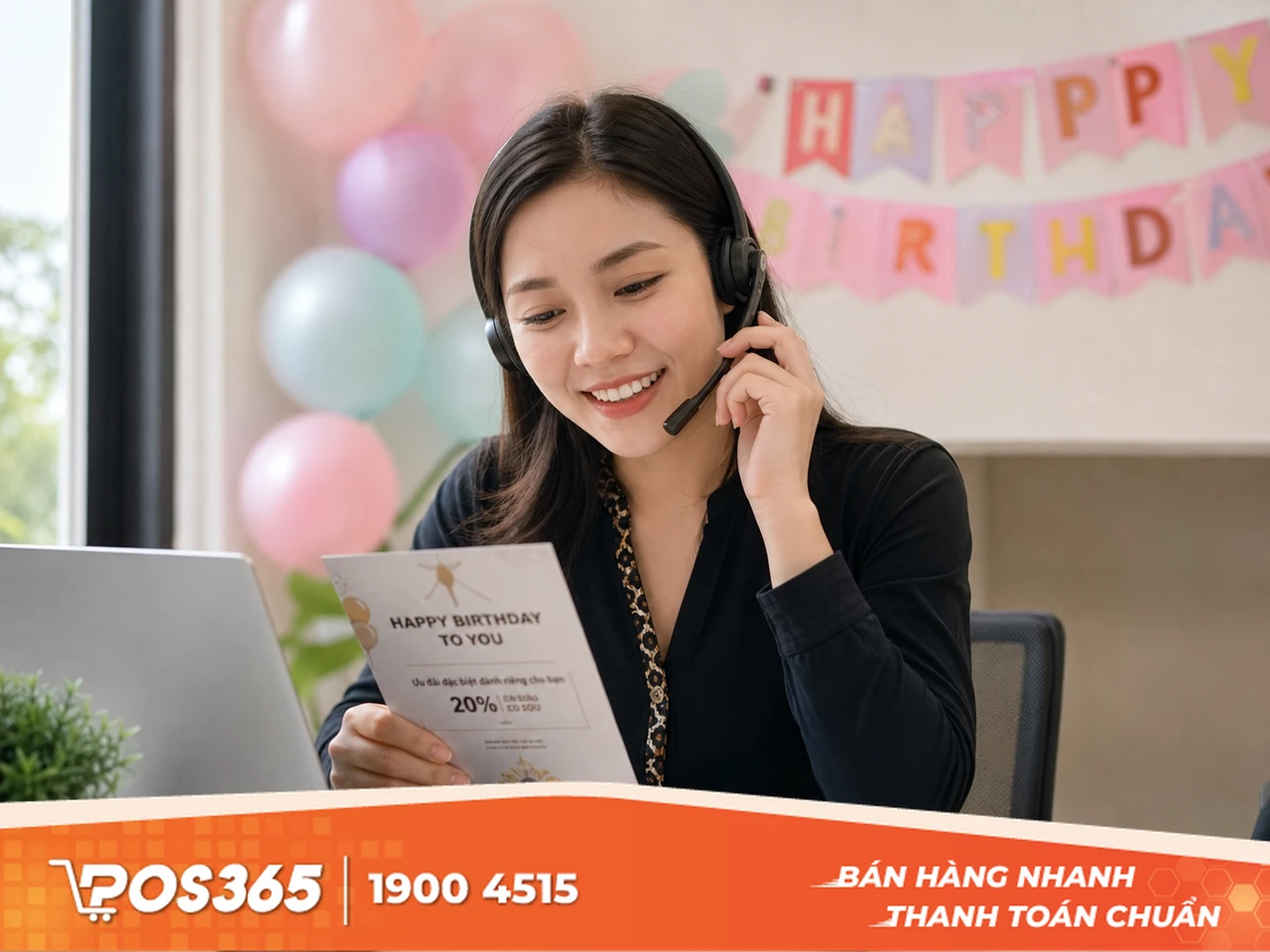 Kịch bản chúc mừng sinh nhật sớm và tặng ưu đãi độc quyền