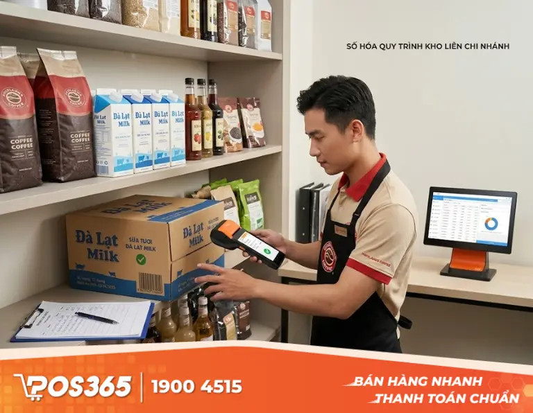 Kiểm so&aacute;t luồng h&agrave;ng h&oacute;a v&agrave; kho quỹ li&ecirc;n chi nh&aacute;nh