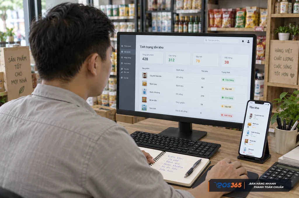 Kiểm tra tốc độ đồng bộ dữ liệu bán hàng
