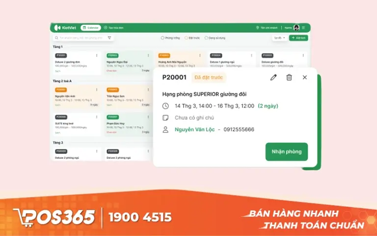 KiotViet Hotel - Giải pháp quản lý khách sạn không cần internet