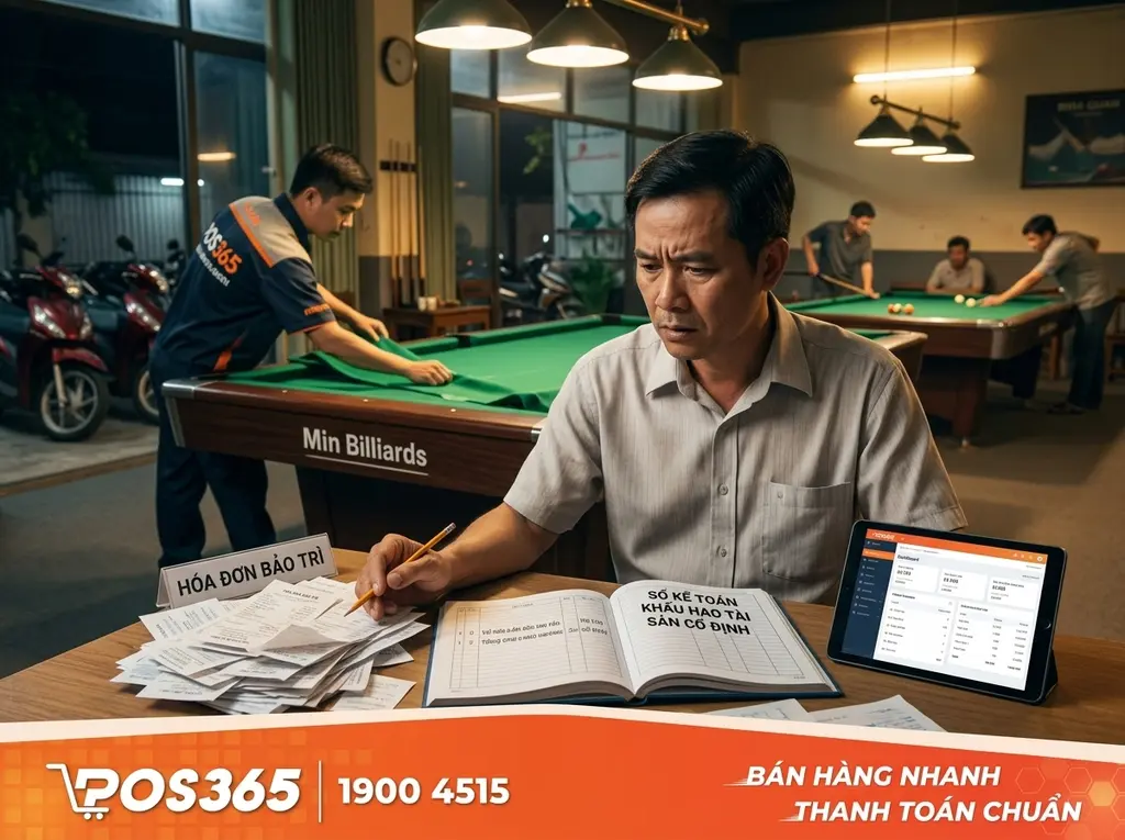 Lẫn lộn giữa chi ph&iacute; bảo tr&igrave; định kỳ v&agrave; chi ph&iacute; khấu hao