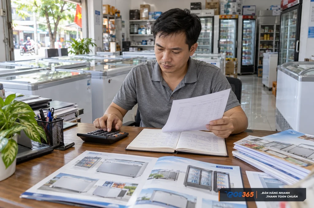 Lập ngân sách thiết bị và vốn nhập hàng