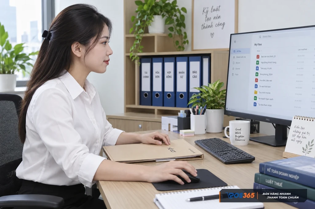 Lưu trữ h&oacute;a đơn điện tử trong c&ocirc;ng việc