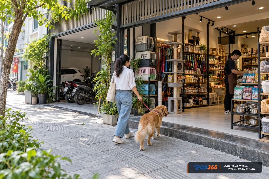 Tiêu chuẩn lựa chọn mặt bằng mở cửa hàng thú cưng