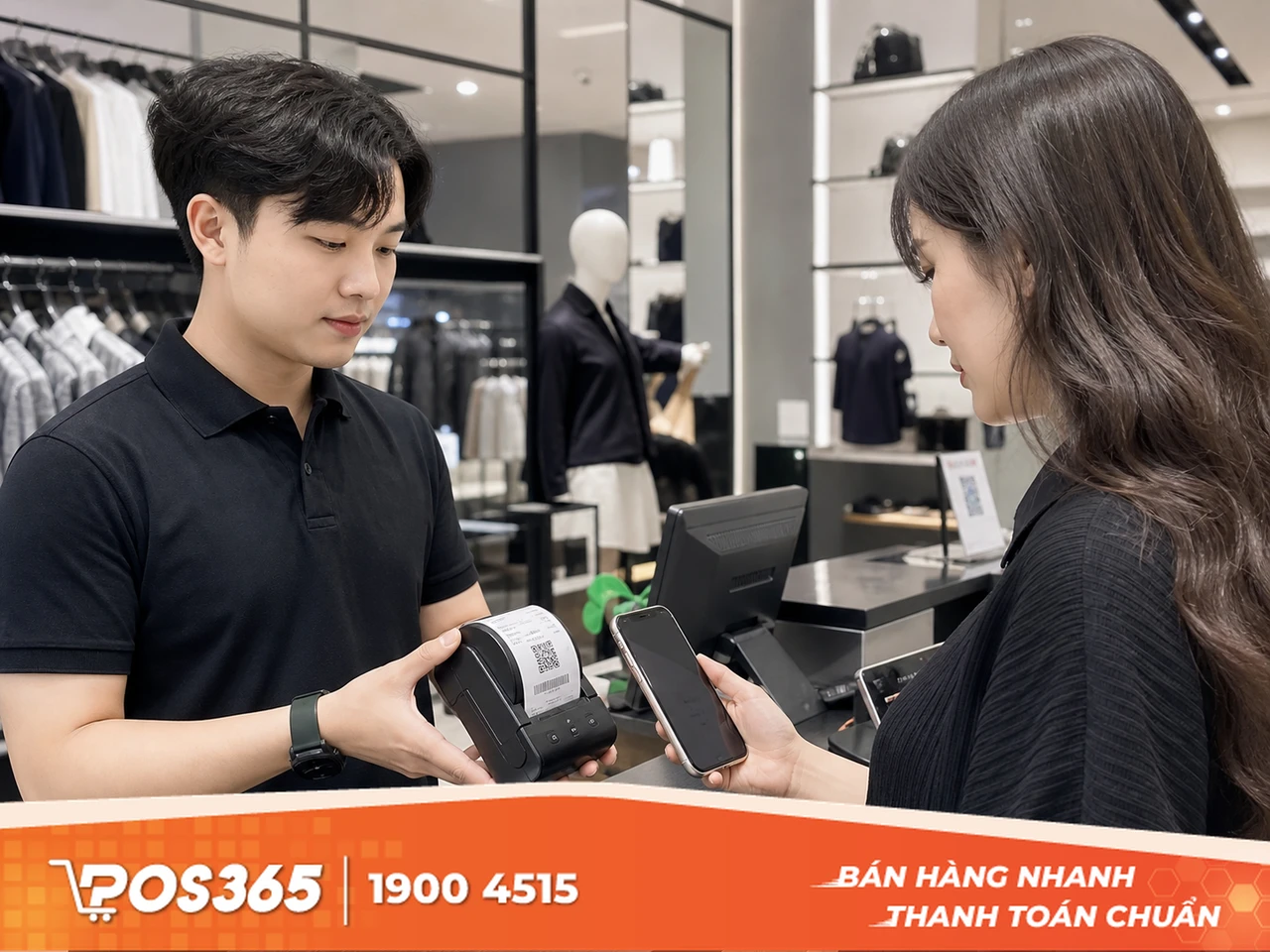 Máy in hóa đơn di động ZKC 80mm