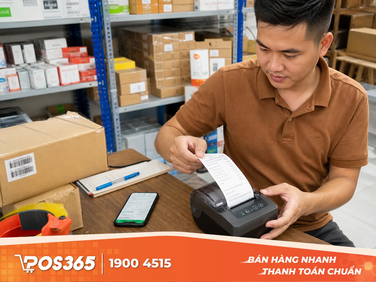 Máy in nhiệt Bluetooth Super Printer 80mm