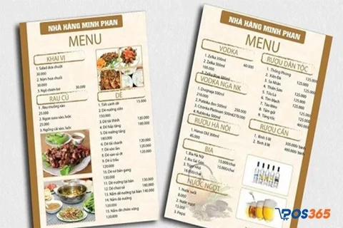 menu m&oacute;n nhậu qu&aacute;n bia