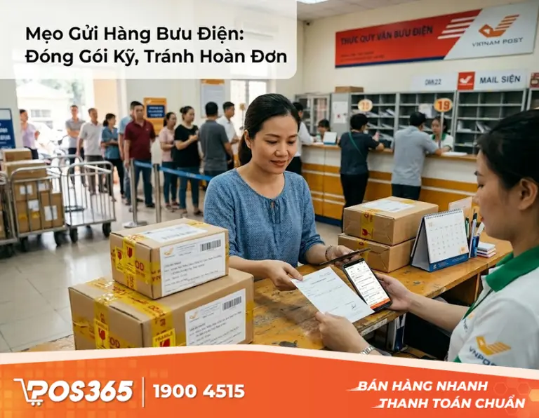 Mẹo gửi h&agrave;ng bưu điện thu tiền hộ tr&aacute;nh rủi ro ho&agrave;n đơn
