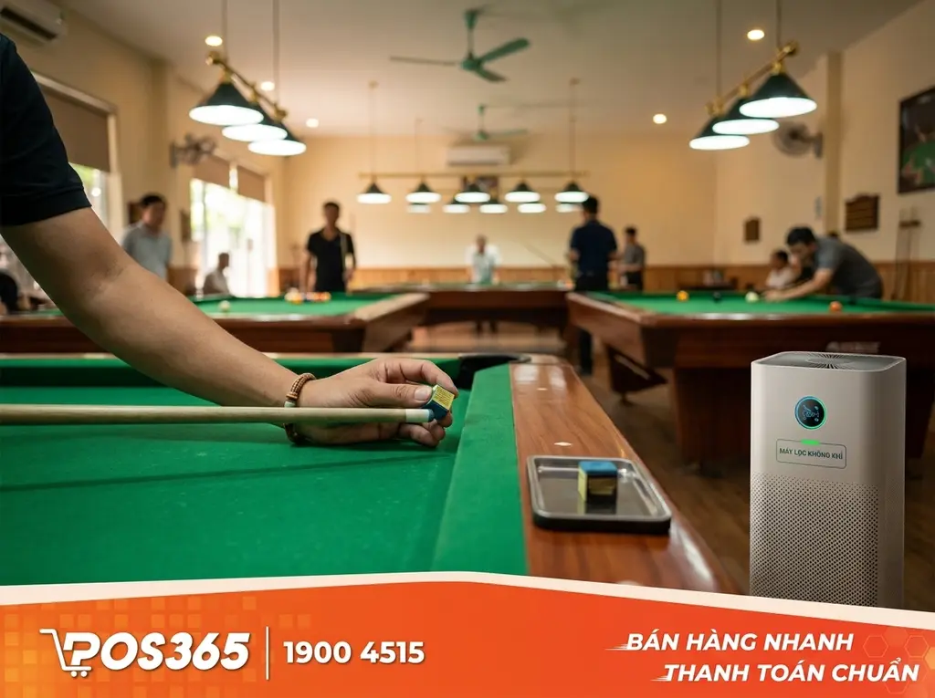 Mẹo hạn chế lượng bụi phấn lơ bay tự do trong quán