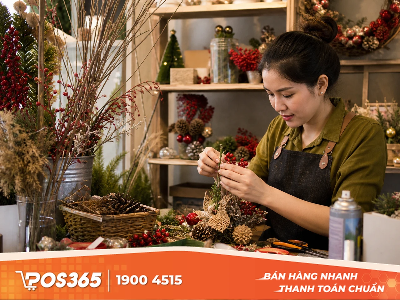 Mẹo tiết kiệm chi phí trang trí Noel cho chủ shop