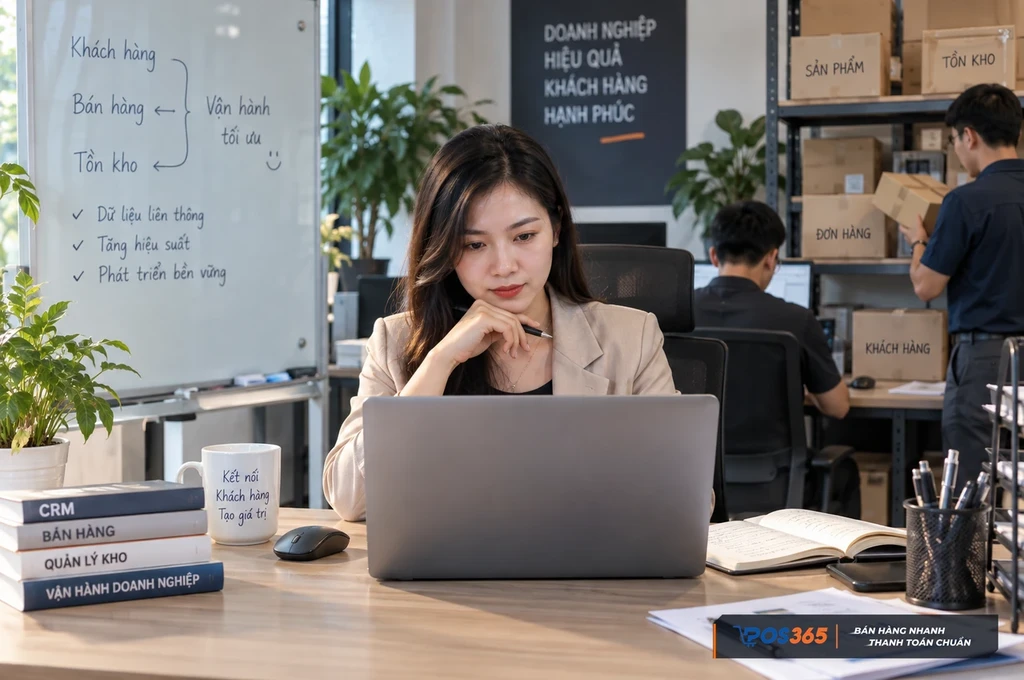 Mô hình All-in-One tích hợp CRM và Mini ERP