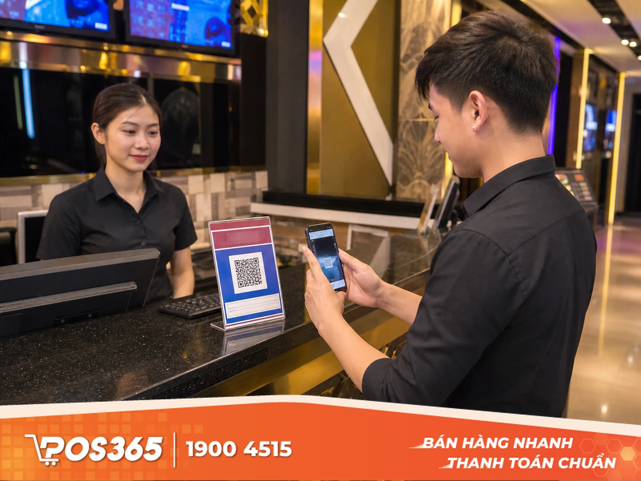 Mở tài khoản ngân hàng và đăng ký mã QR riêng cho quán