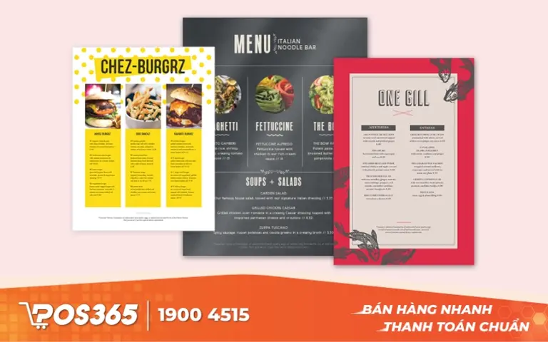 MustHaveMenus - Phần mềm thiết kế menu nhà hàng chuyên dụng