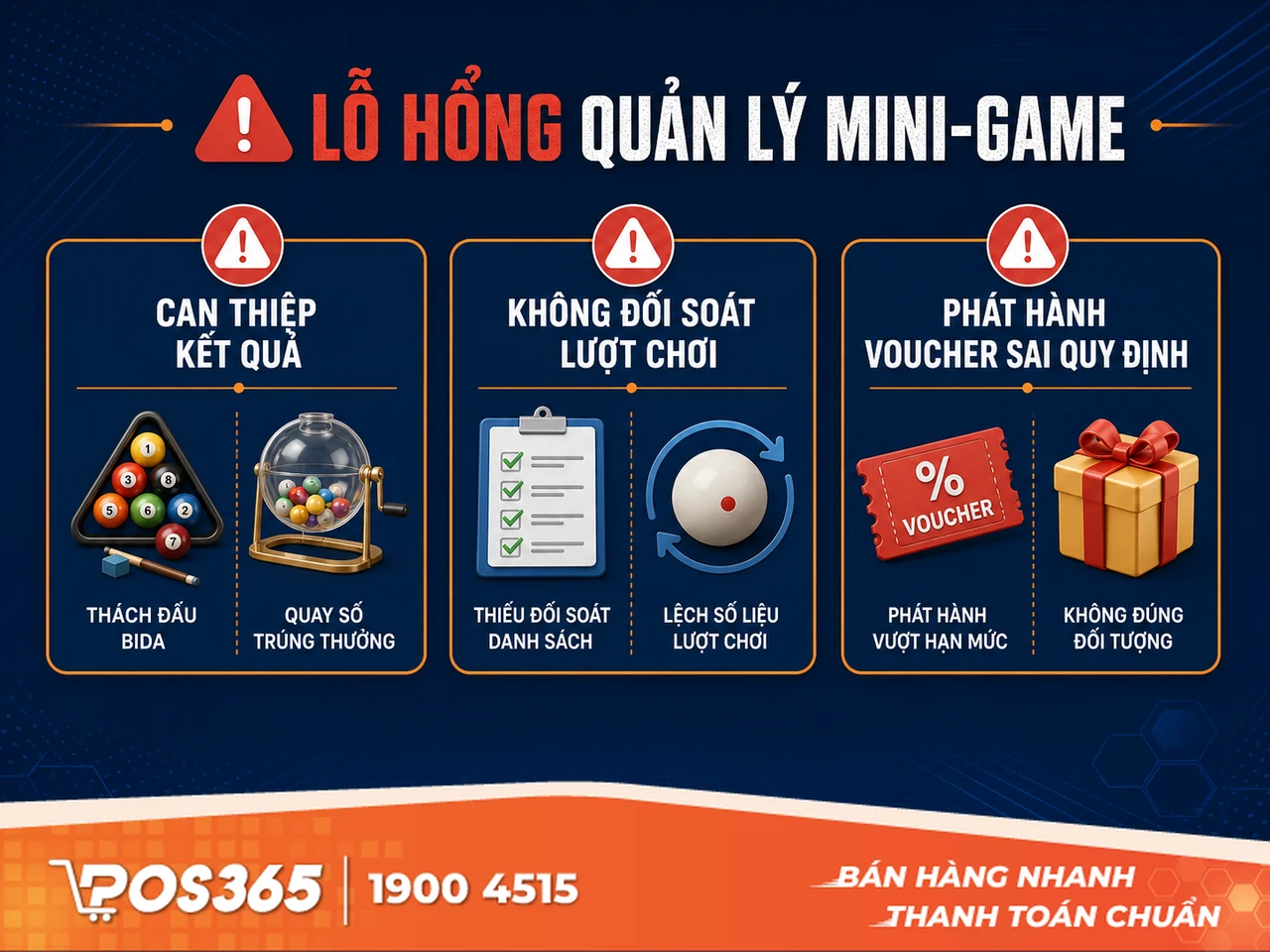 Những lỗ hổng quản lý dễ gặp khi vận hành mini-game