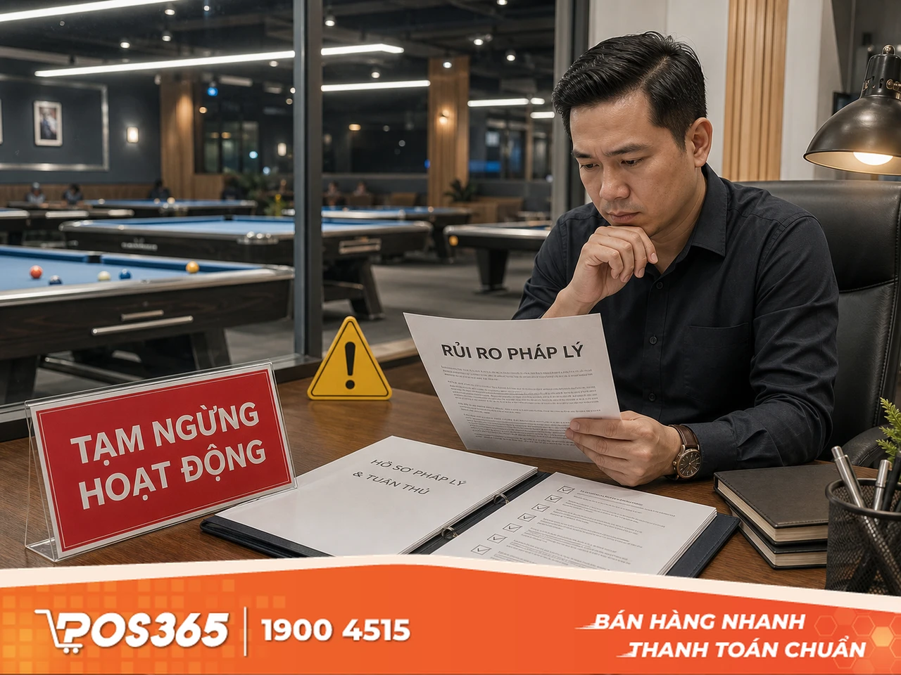 Những rủi ro nghiêm trọng khi để xảy ra tình trạng cá độ bida tại quán