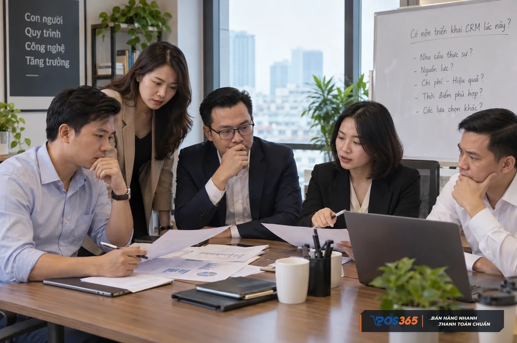 Những trường hợp không nên hoặc chưa vội triển khai Getfly CRM