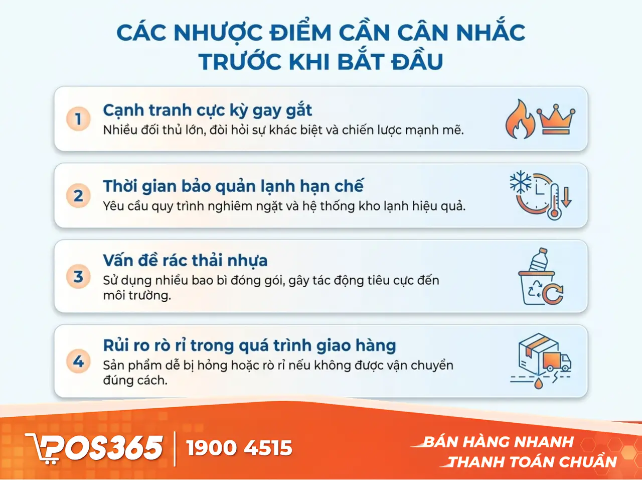 Nhược điểm cần cân nhắc trước khi làm