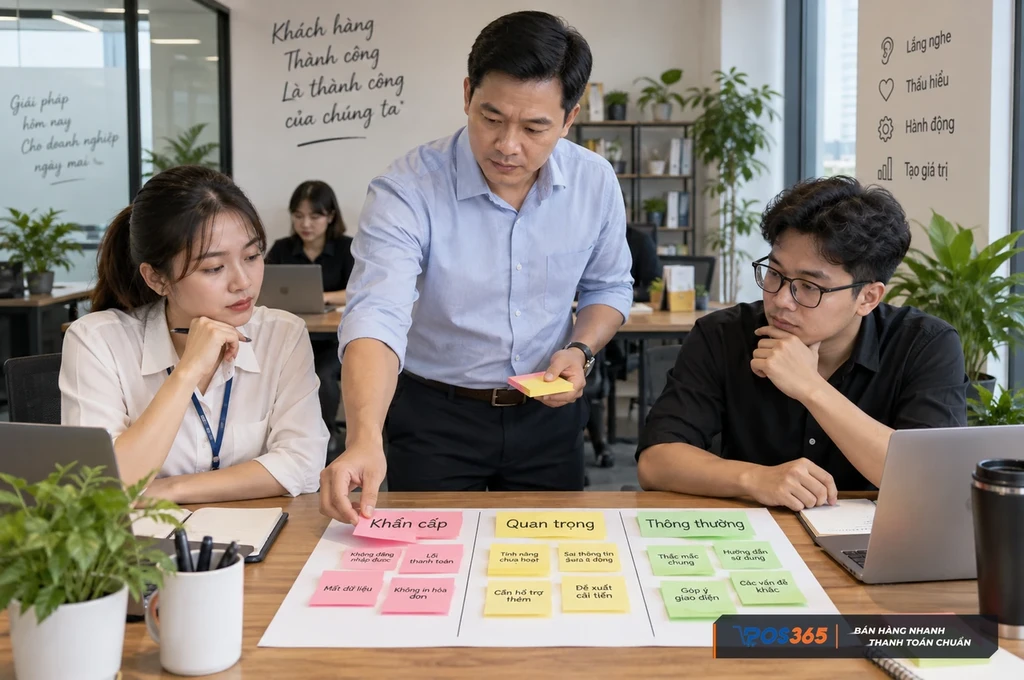 Phân loại và đánh giá mức độ khẩn cấp của phản hồi