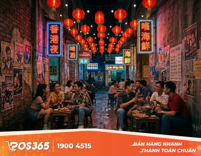 Phong cách Hẻm phố Hongkong thập niên 90s