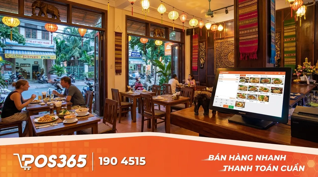 Mẫu qu&aacute;n nhậu phong c&aacute;ch Th&aacute;i