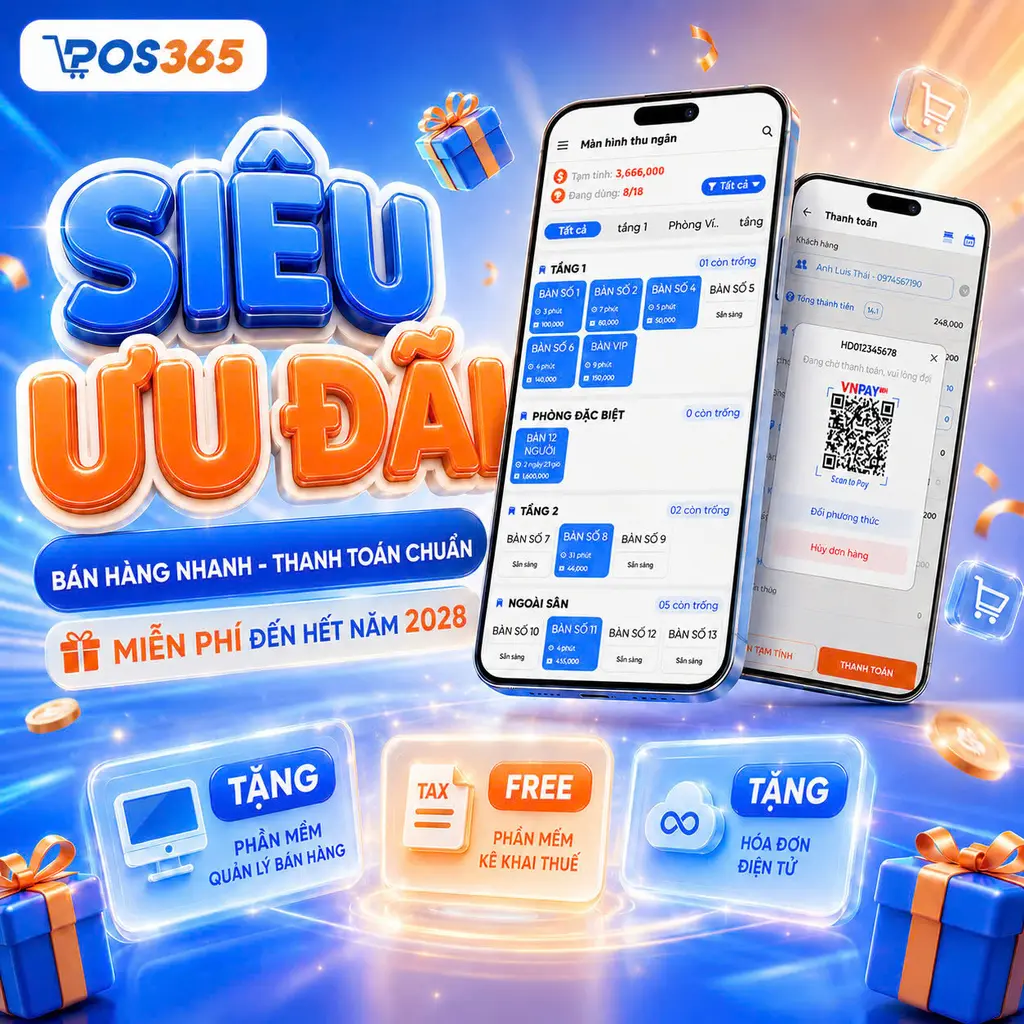POS365 miễn phí trọn bộ giải pháp quản lý cửa hàng Gas