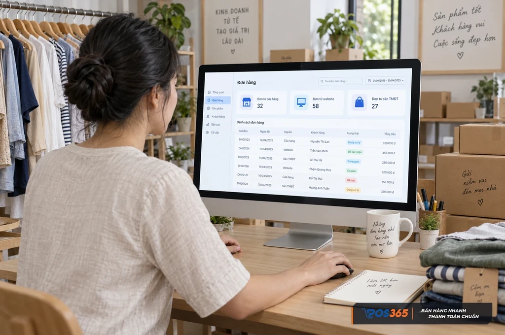 Quản lý bán hàng đa kênh tập trung
