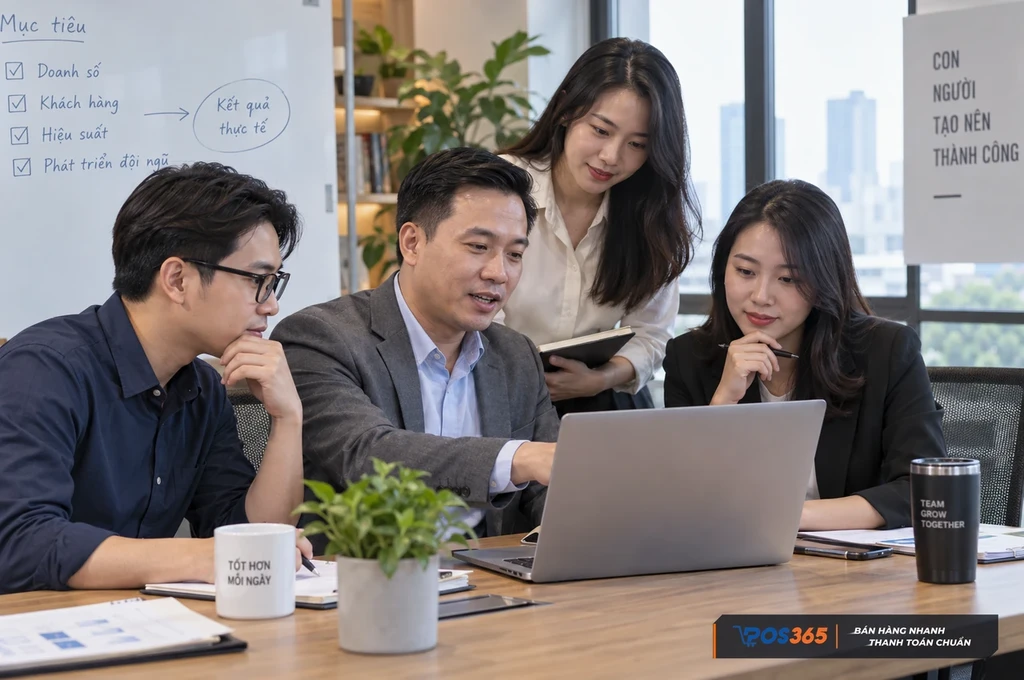 Quản trị mục tiêu KPI và đo lường hiệu suất thời gian thực