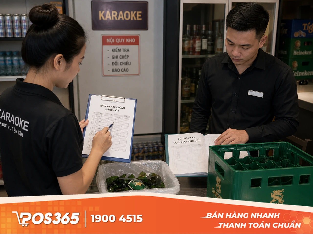 Quy định nghiêm ngặt về định mức hủy hàng vỡ và quản lý cọc vỏ két